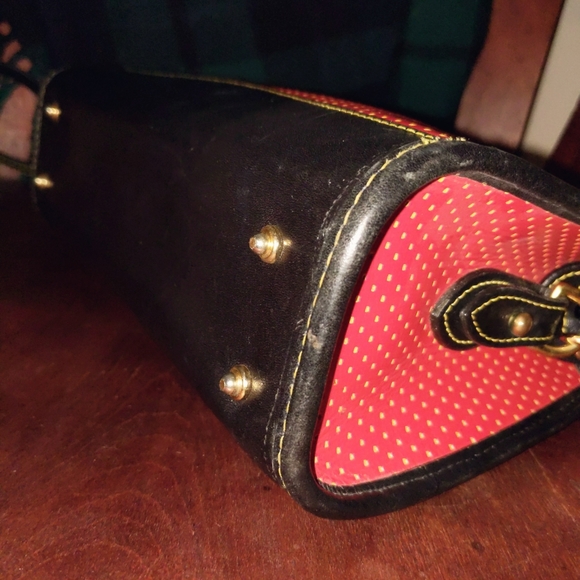 Rare Cabriolet perforated vintage Dooney & Bourke - Picture 8 of 14